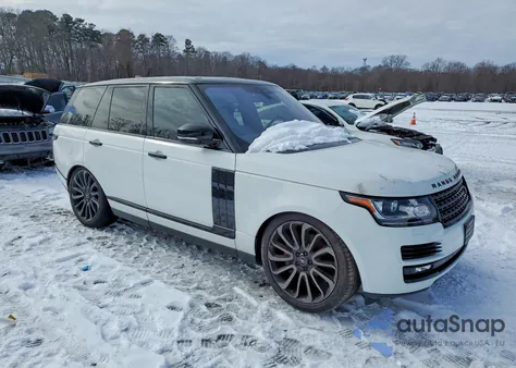 2017 Land Rover Range Rover Hse из США, поврежденный, VIN SALGS2FV3HA353676